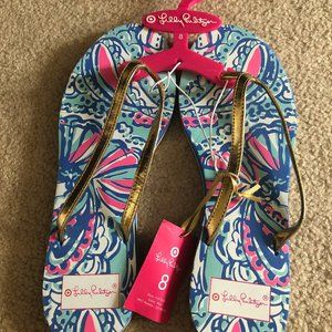 Lilly Pulitzer Flip Flops